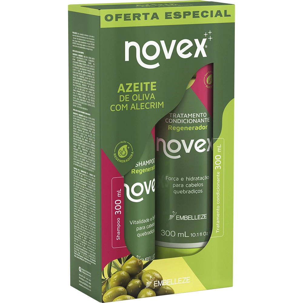 Shampcond Novex Azeite Olive