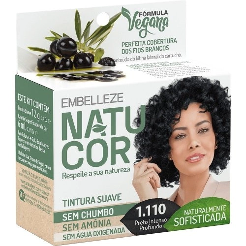 Tint Natucor 1.110 Oliva Negra