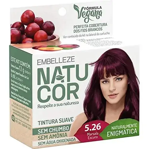 Tint.natucor Marsala Escuro 5.26