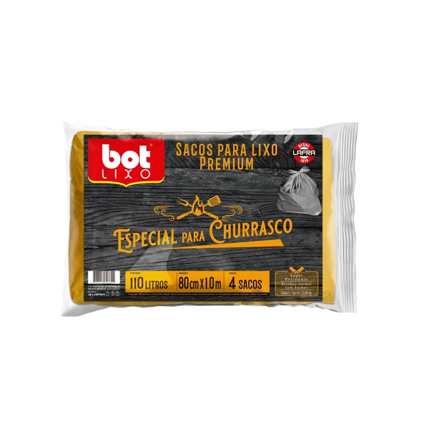 Saco Bot Lixo 110lts Churrasco