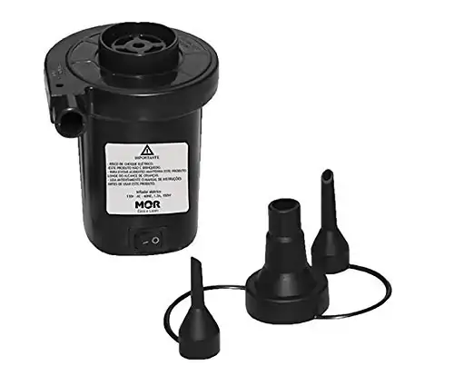 Bomba De Ar Elétrica 110v Infla/desinfla Colchão Bote Inflável Boia Inflador Elétrico Mr8 1889