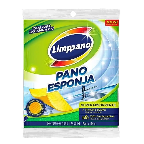 Pano Esponja Limppano P 17x20cm