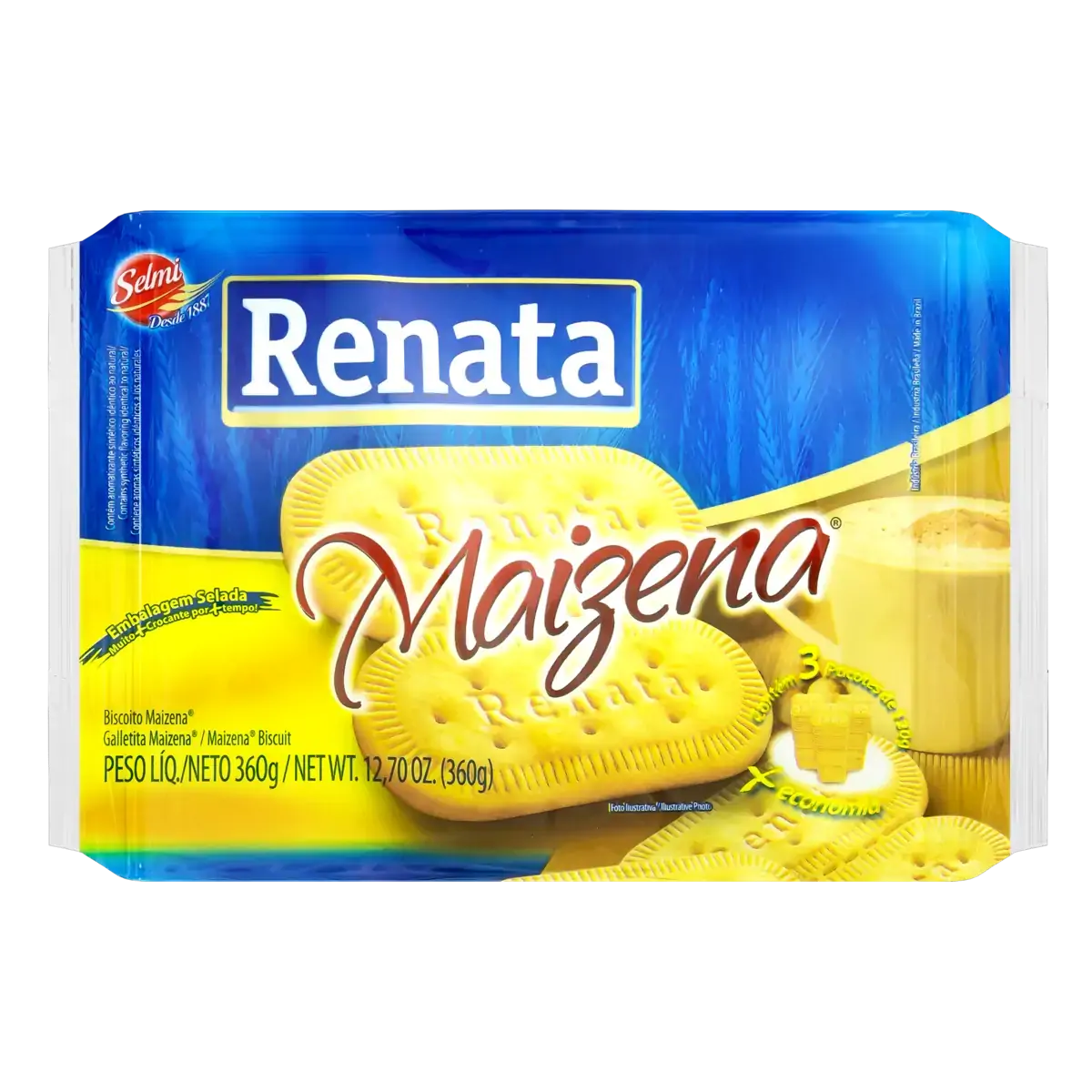 Biscoito Maizena Renata Pacote 360g