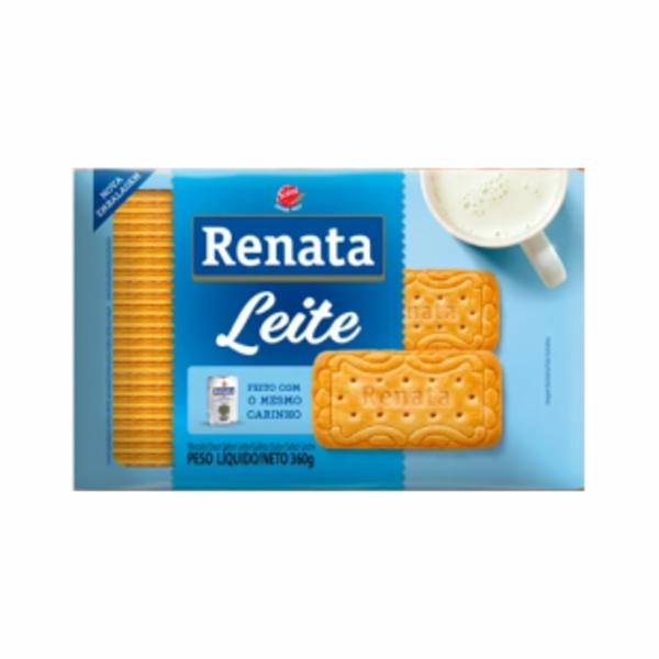 Biscoito Leite Renata Pacote 360g