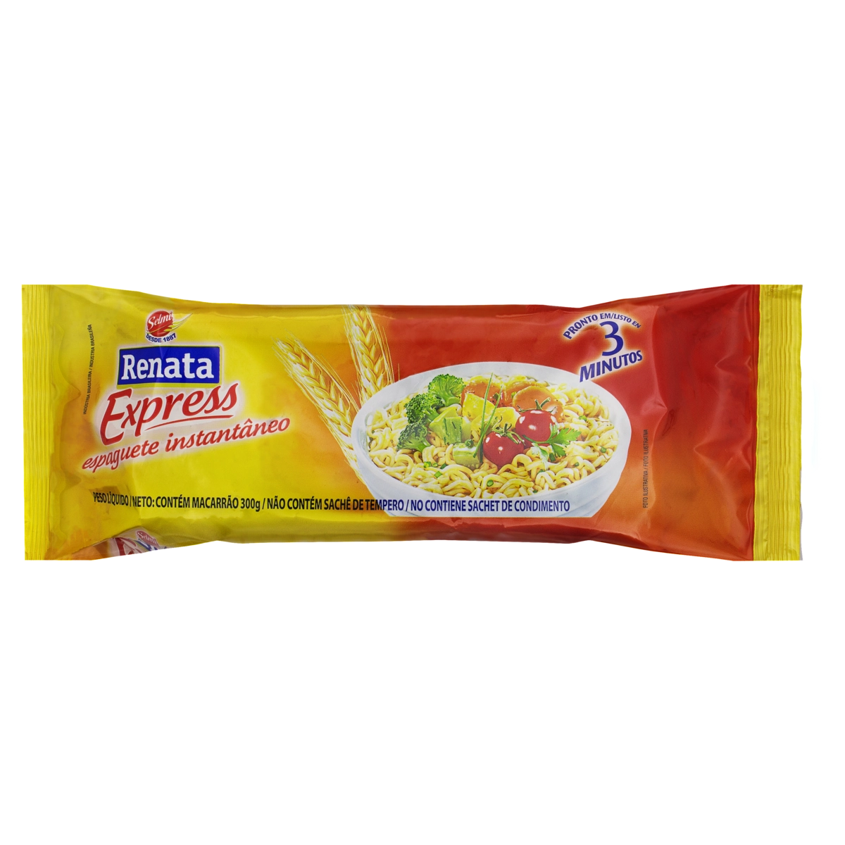 Macarrão Instantâneo Espaguete Renata Express Pacote 300g