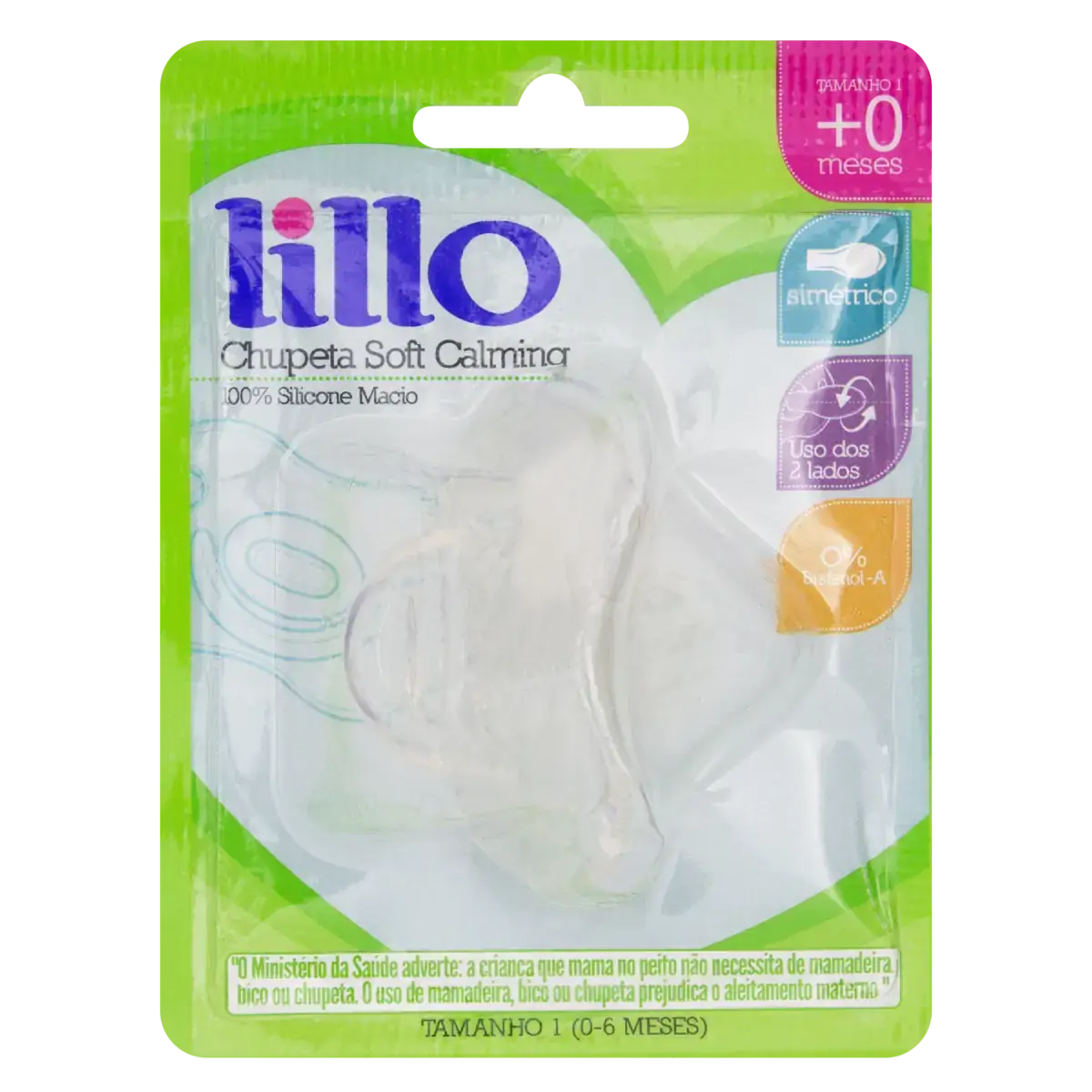 Chupeta Soft Calming Lillo N 1