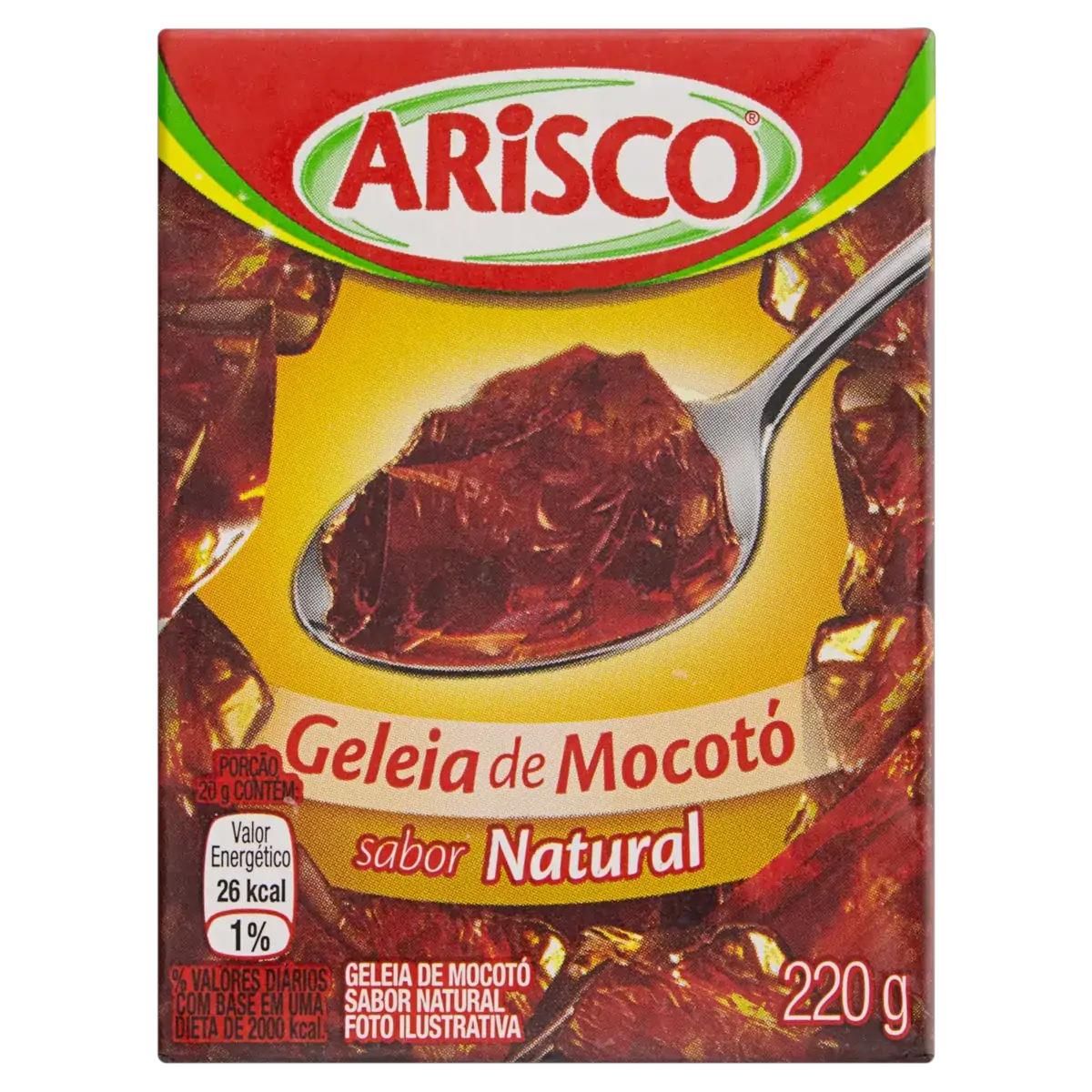Geleia De Mocotó Natural Arisco Caixa 220g