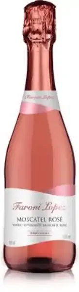Espumante Faroni Lopez 660ml Moscatel Rose