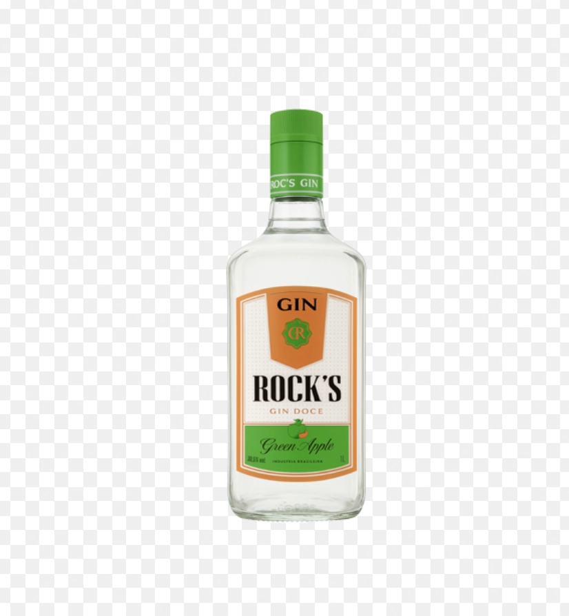 Gin Rocks Green Apple 1l