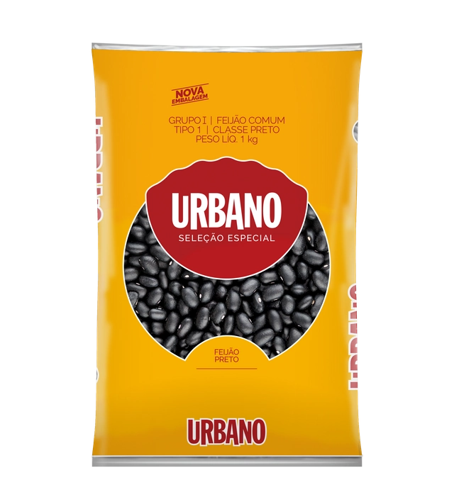 Feijão Preto Urbano Tipo 1 1kg