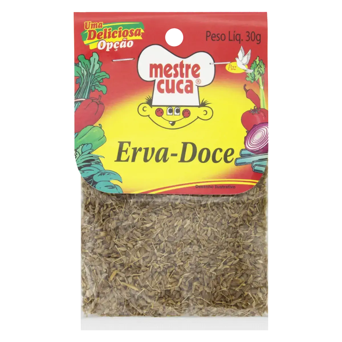 Erva Doce Mestre Cuca Solapa 30g