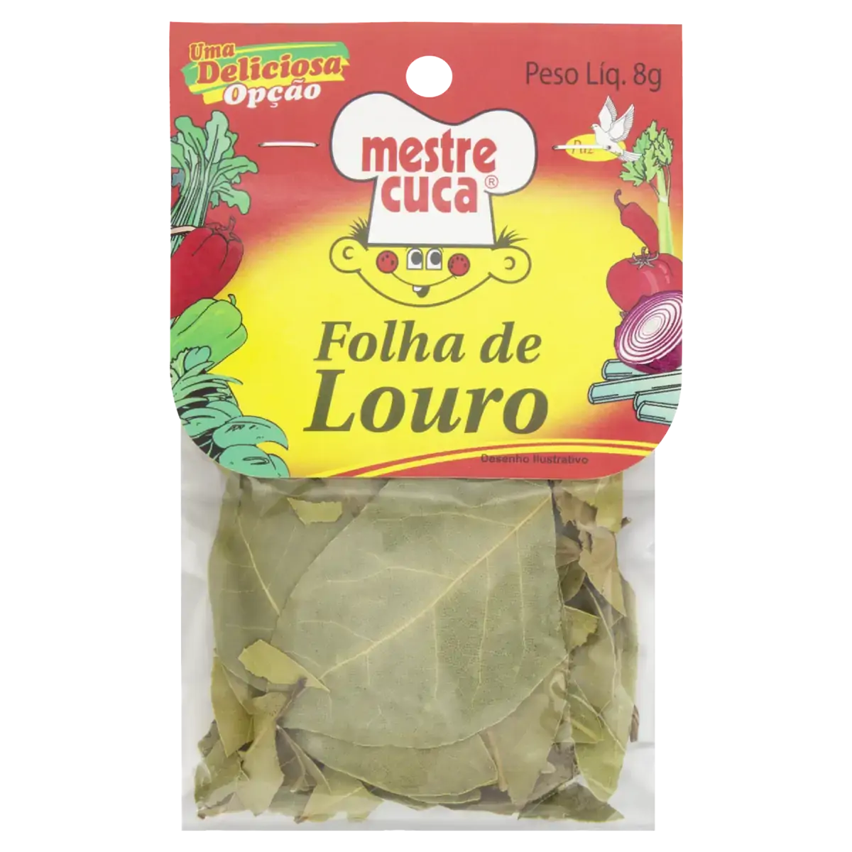 Louro Folha Mestre Cuca Solapa 8g