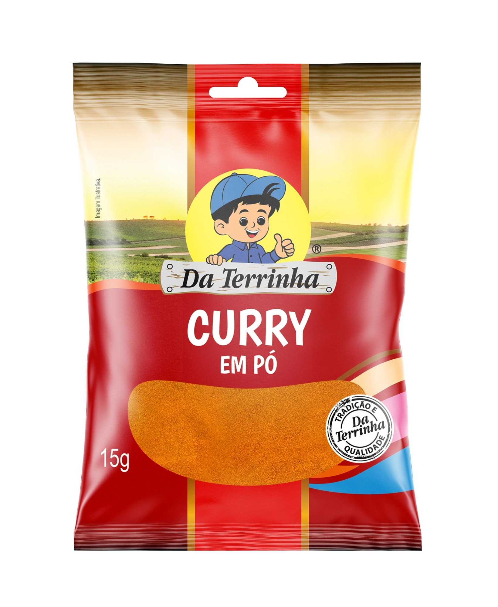 Curry Em Pó Da Terrinha 15g
