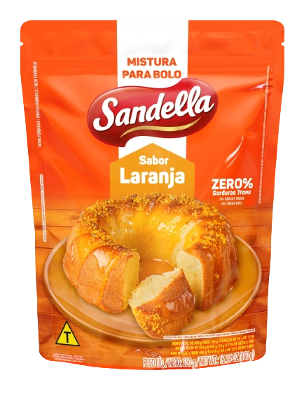 Mist Bolo Sandella Laranja