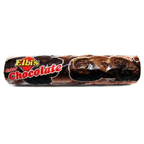Biscoito Elbis Recheado Chocolate