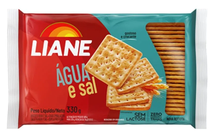 Bisc Liane 330g Agua E Sal