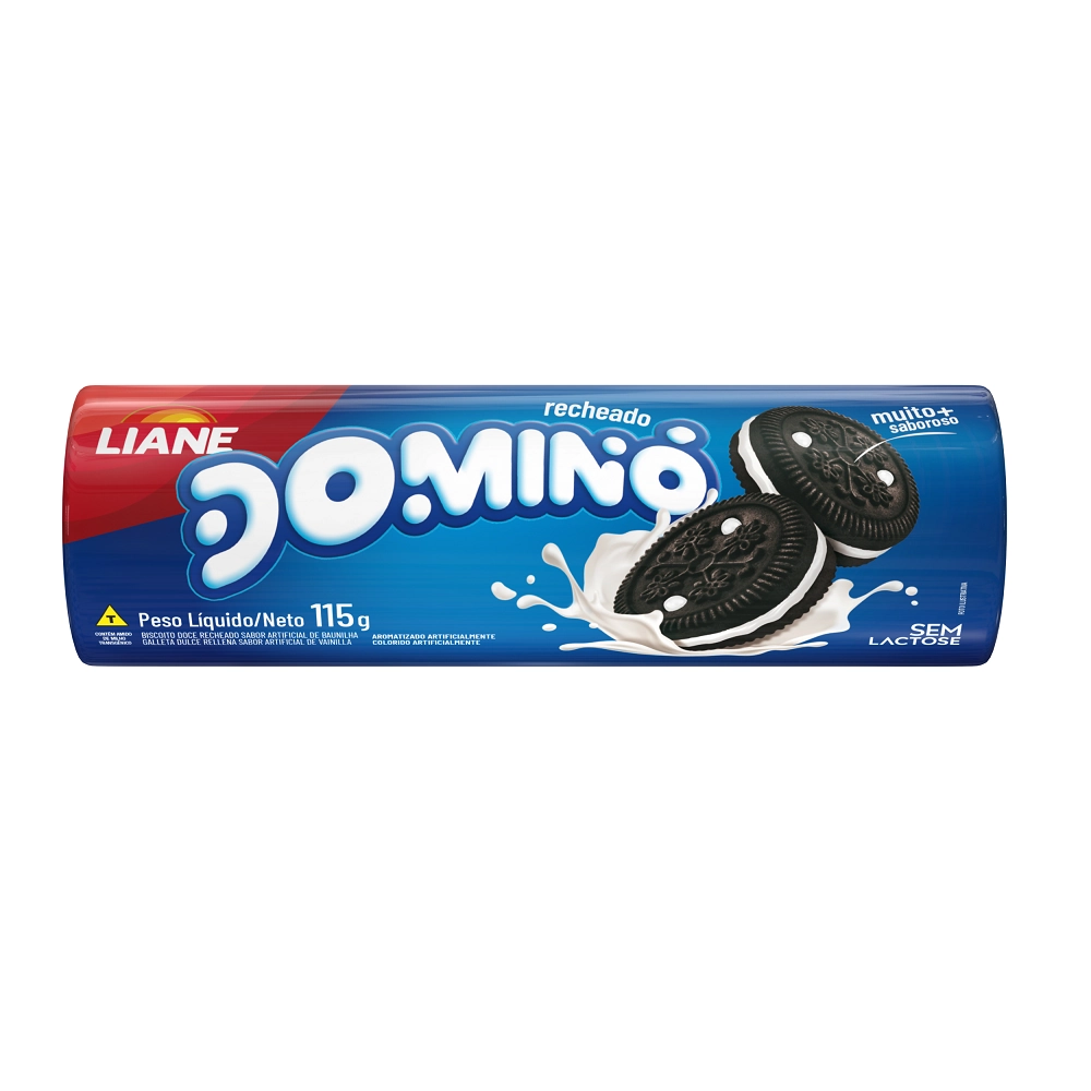 Bisc Rech Liane Domino S/lactose 115g