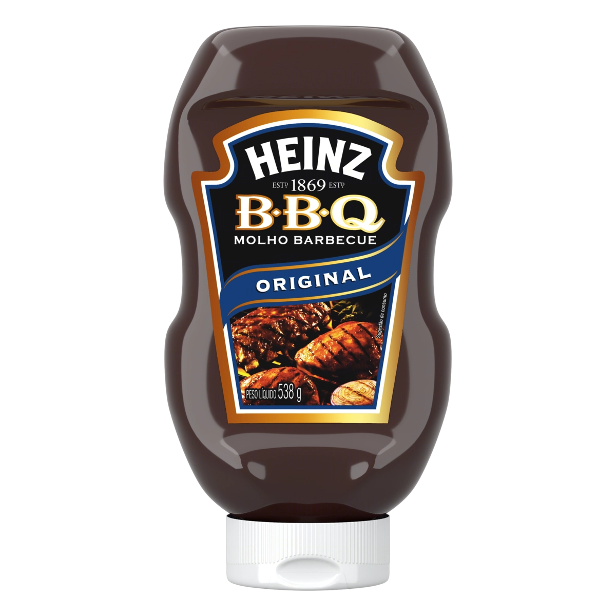 Molho Barbecue Original Heinz Squeeze 538g