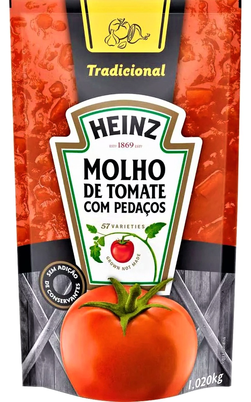 Molho Tom Heinz 1020g Sache Trad