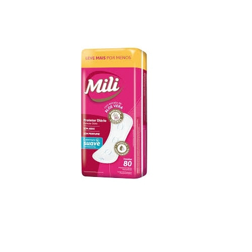 Protetor Diario Mili Suave S/abas 80un