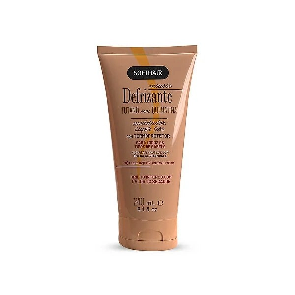 Defrizante Capilar Soft Hair Tutano Com Queratina