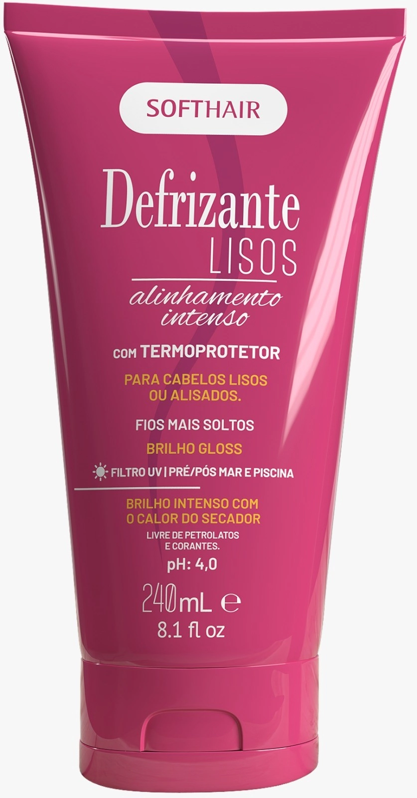 Defrizante Soft Hair Lisos 240ml
