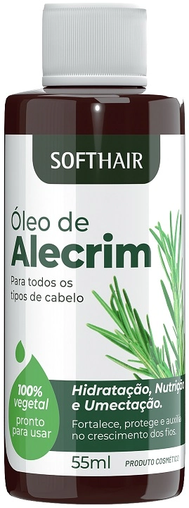 Oleo Cap Soft Hair 55ml Alecrim