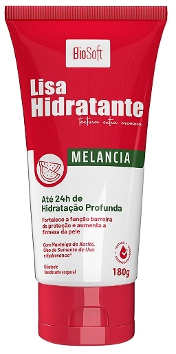 Hidrat Corporal Lisa Bio Soft 180g Melancia