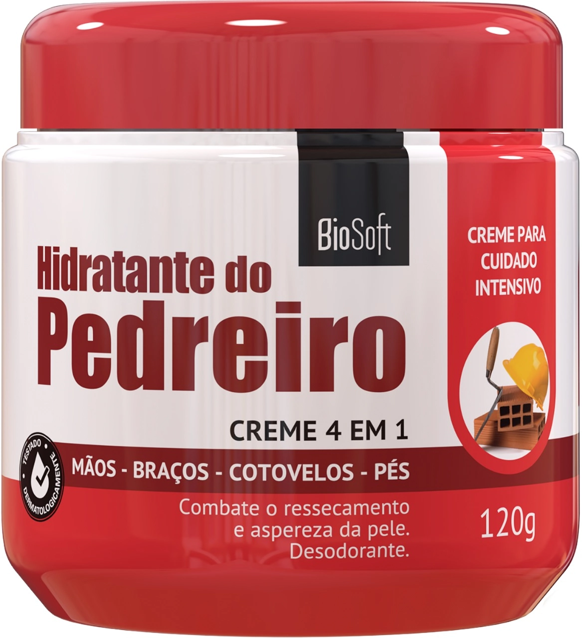 Cr Lisa Soft Hair 120g Hidratante Do Pedreiro