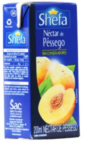 Suco Mix Shefa Sabor Pessego
