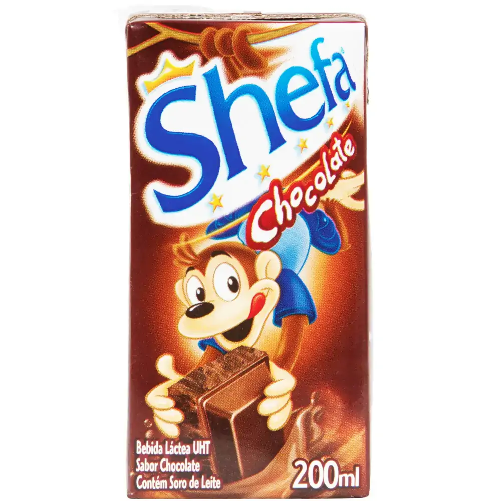 Bebida Láctea Uht Achocolatado Shefa Caixa 200ml
