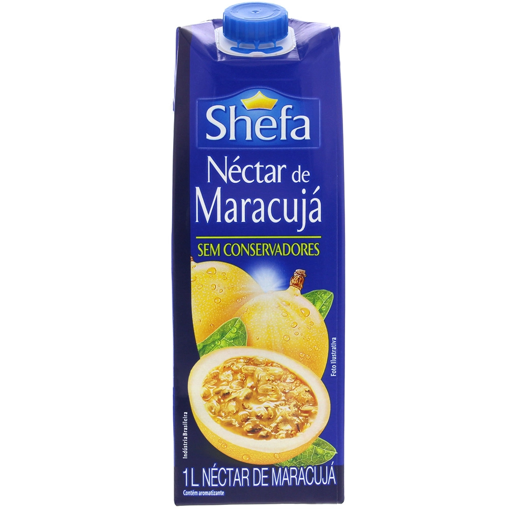 Néctar Maracujá Shefa Caixa 1l
