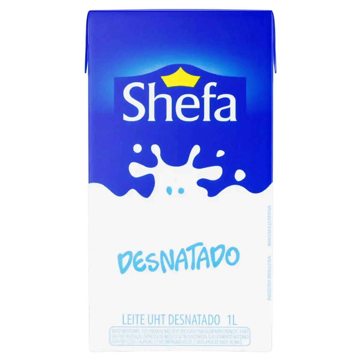 Leite Uht Desnatado Shefa Caixa 1l