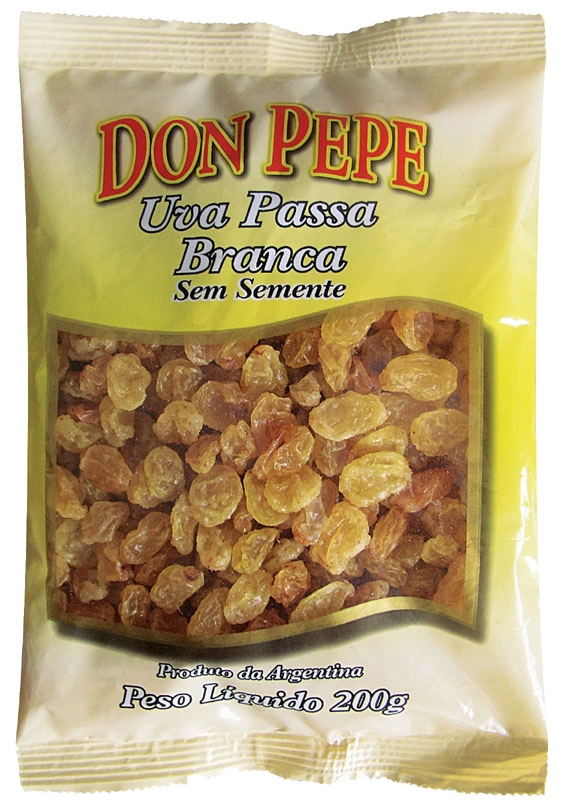 Uva Passa Branca S/semente Don Pepe Pote
