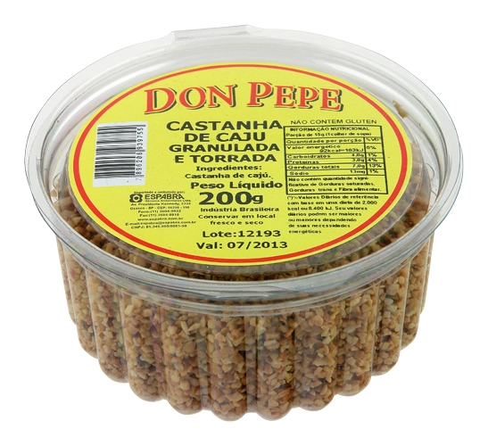 Castanha Caju Don Pepe Gran Torr