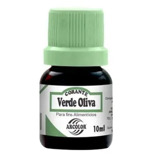 Corante Arcolor Verde Oliva 10ml