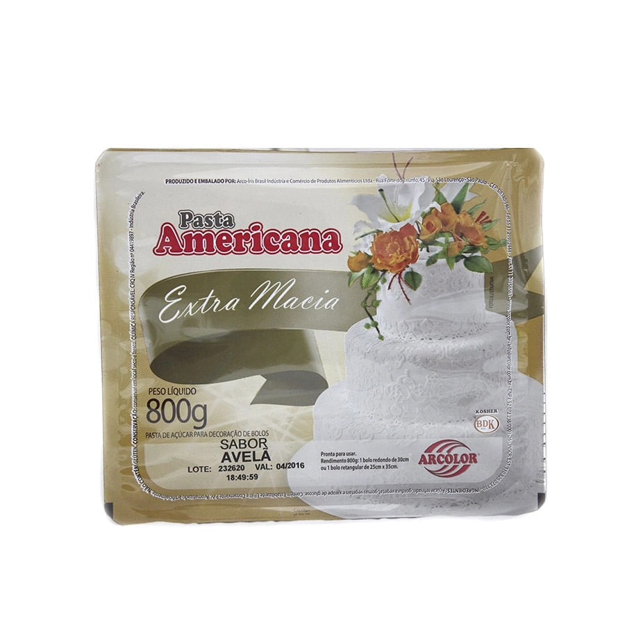 Pasta Americana Avela 800g Arcolor