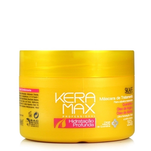 Keramax Hidratação Profunda Máscara De Tratamento