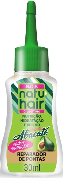 Rep Ponta Natuhair Sos 30ml Oleo De Abacate