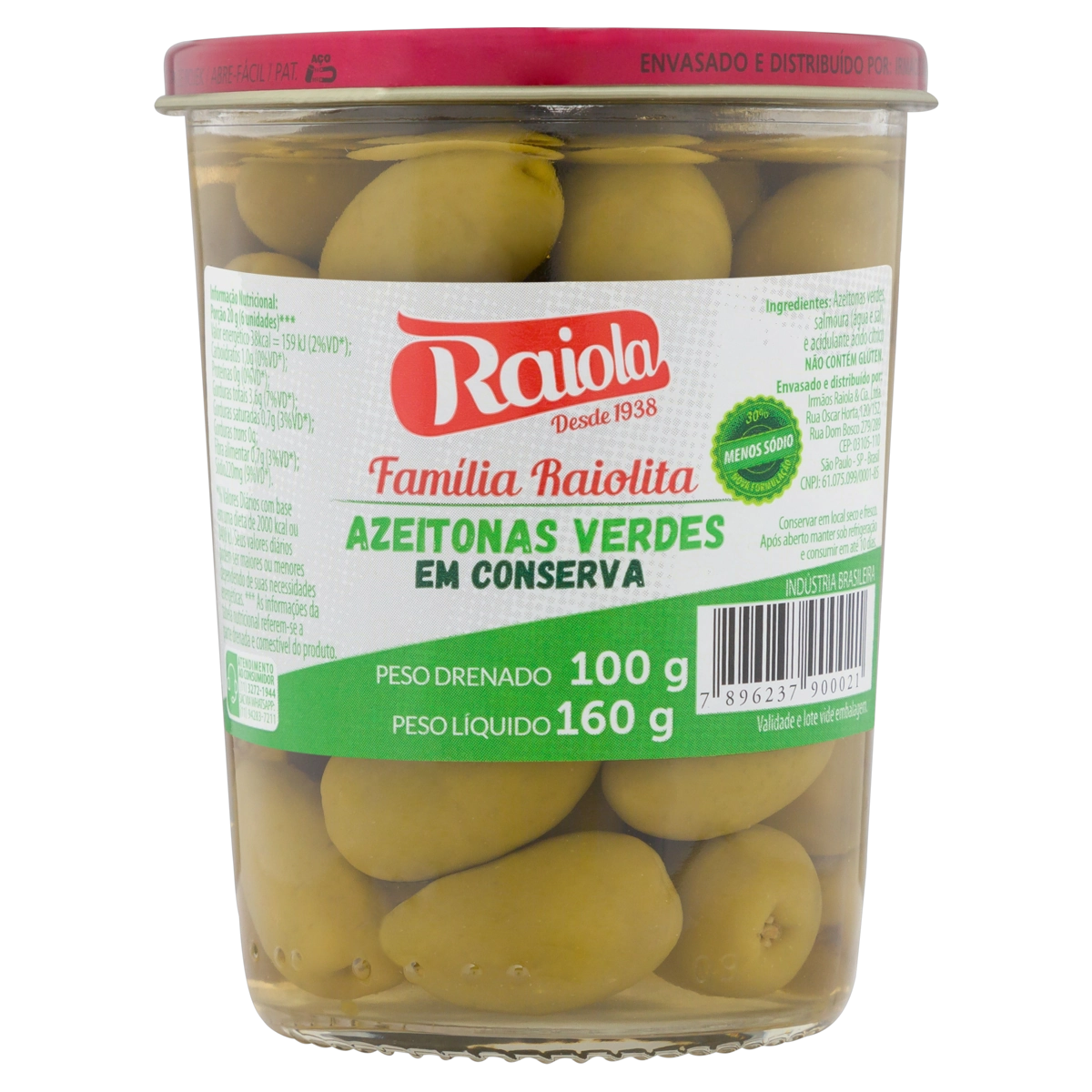 Azeitona Raiolita Copo