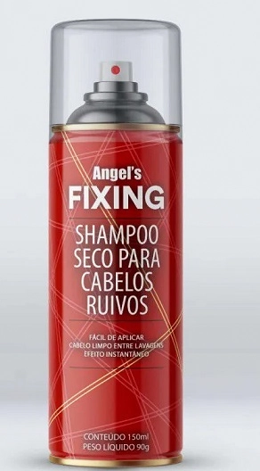 Shampoo Agima Fixing A Seco Para Cabelos Ruivos 150ml