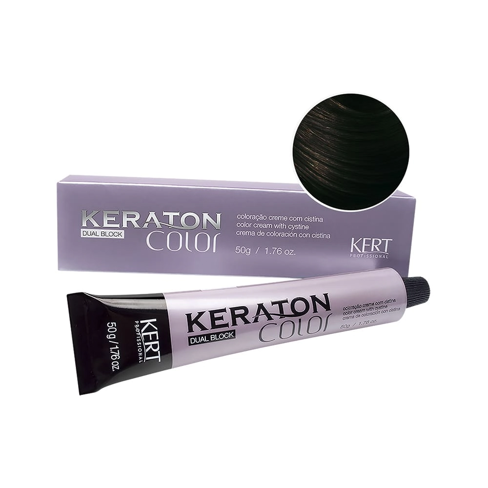 Coloracao Individual Permanente Kert Keraton Color Dual 3.0 50g