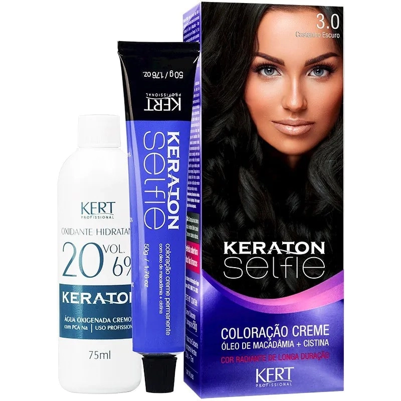 Tint Keraton Selfie 50g N. 3.0 Cast Esc