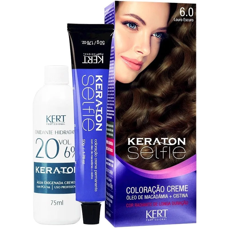 Tint Keraton Selfie 50g N. 6.0 Lro Esc
