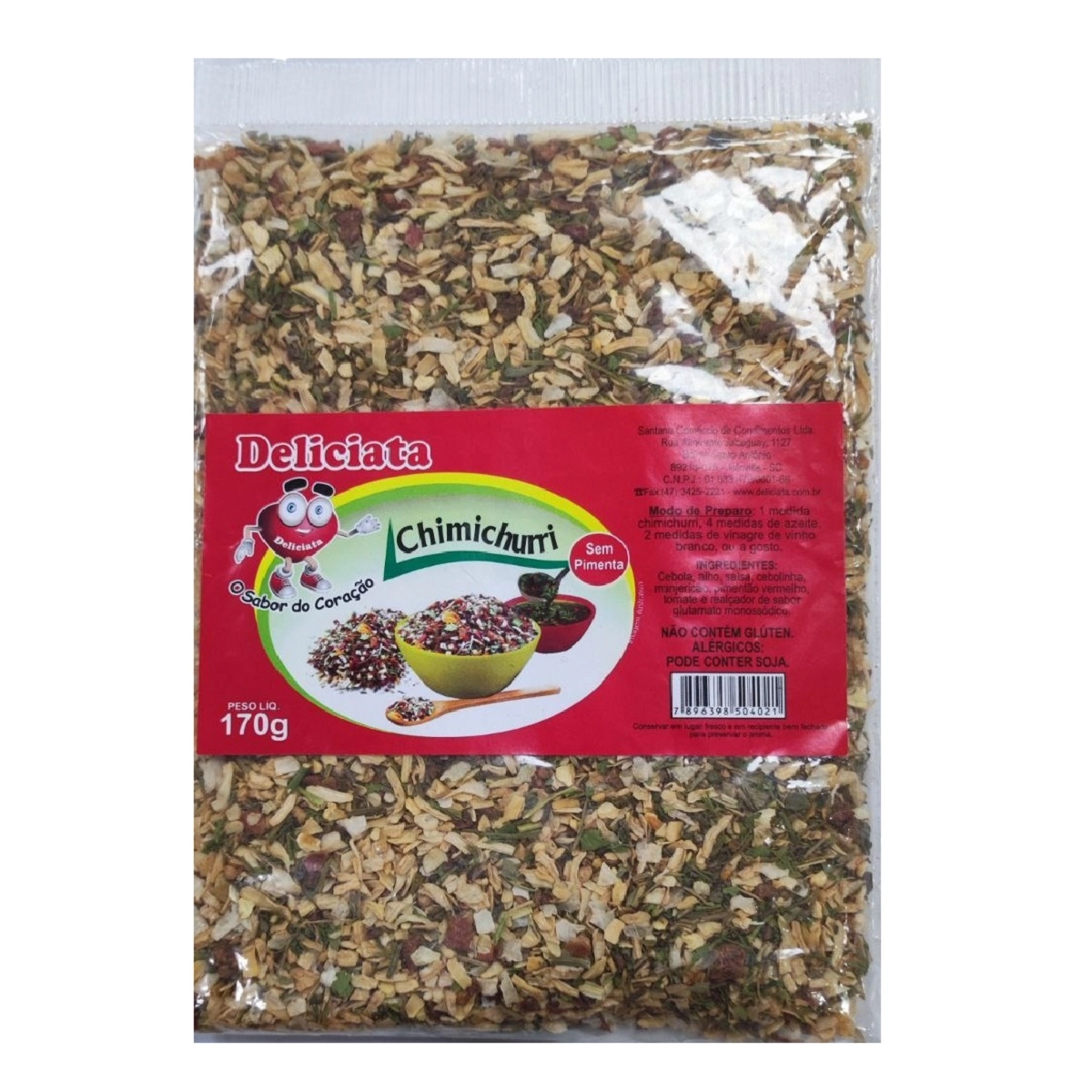 Chimichurri Deliciata 170g S/pimenta