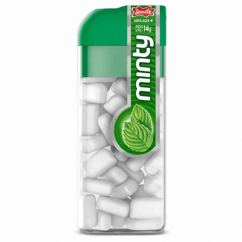 Pastilha Hortelã Docile Mini Minty Pote 14g