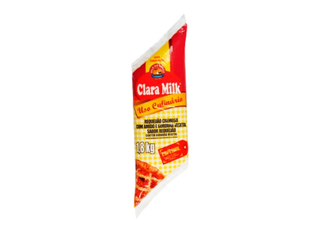 Requeijao Clara Milk 1,8kg Tradicional