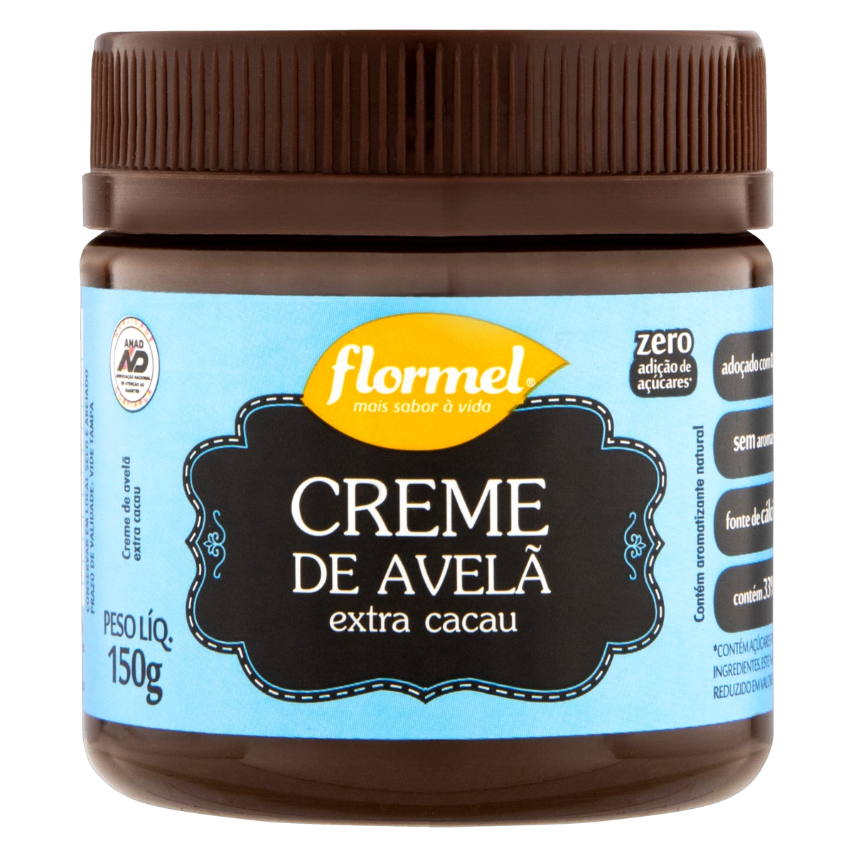Creme De Avelã Extra Cacau Flormel Pote 150g