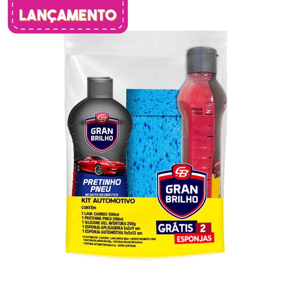 Kit P/lavagem Carro Gran Brilho
