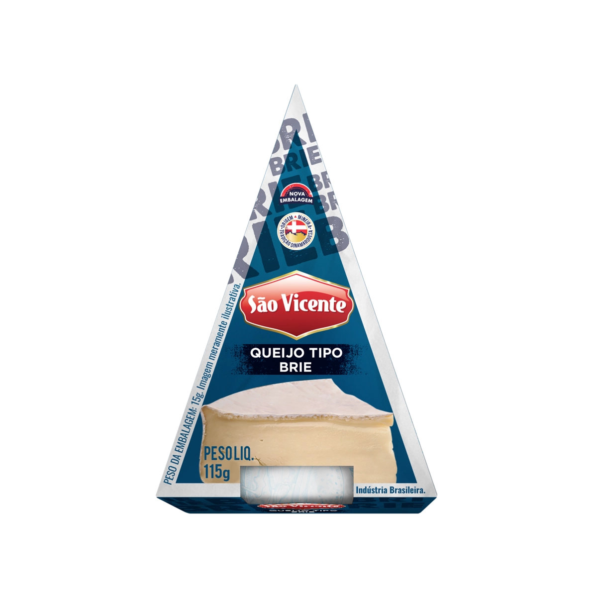 Queijo Brie São Vicente 115g